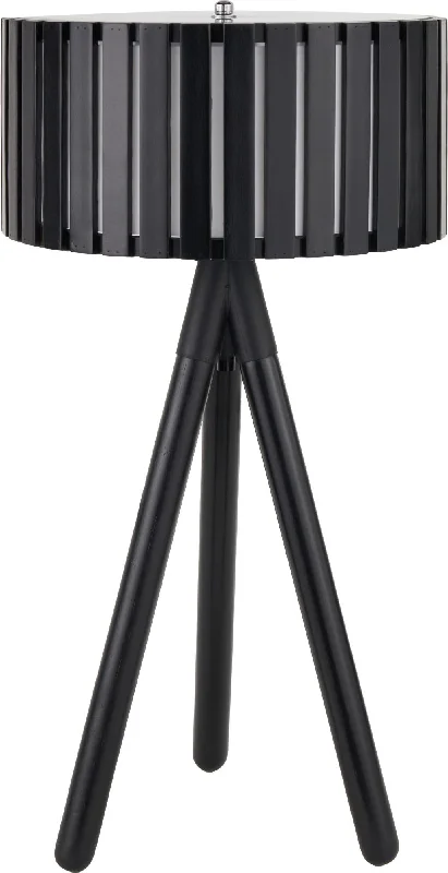 Track lighting with a chunky, bold designRabanne Slatted Antique Wood Tripod Table Lamp - Various Colours Track lighting with a chunky, bold designRabanne Slatted Antique Wood Tripod Table Lamp - Various Colours