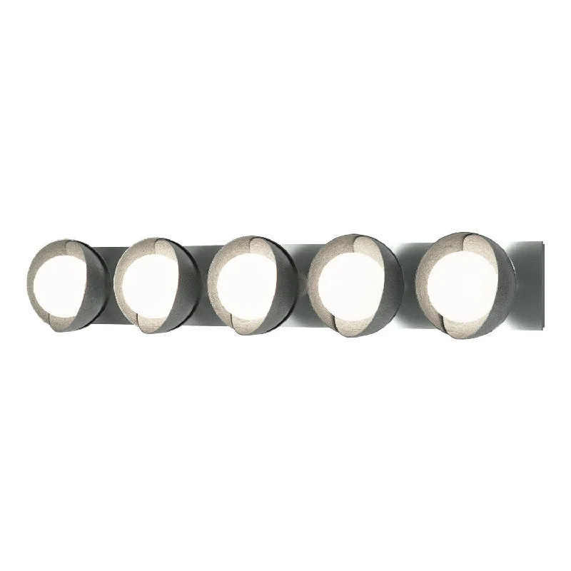 Adjustable Industrial Lighting for Flexible IlluminationBrooklyn Five Light Bath Sconce