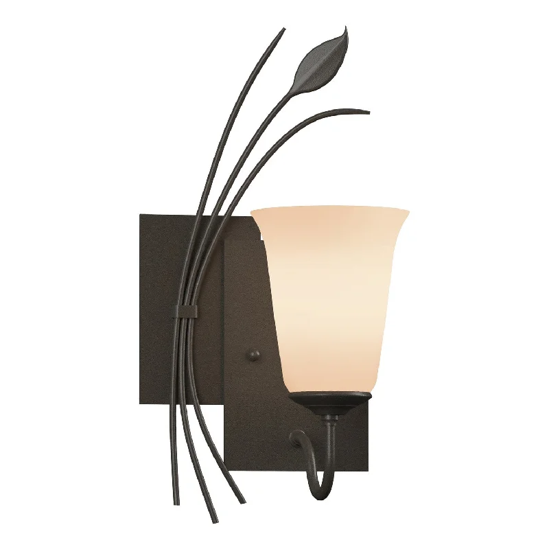Dimmable Industrial Lighting for Ambiance ControlLeaf One Light Wall Sconce