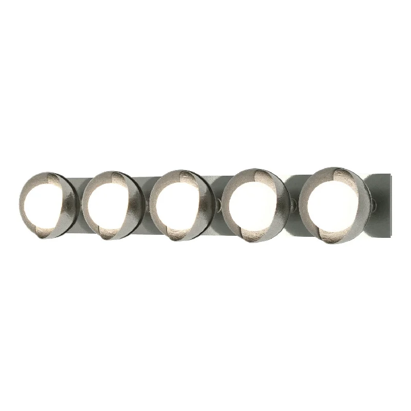 Industrial Exit Sign Lighting for Quick EvacuationBrooklyn Five Light Bath Sconce