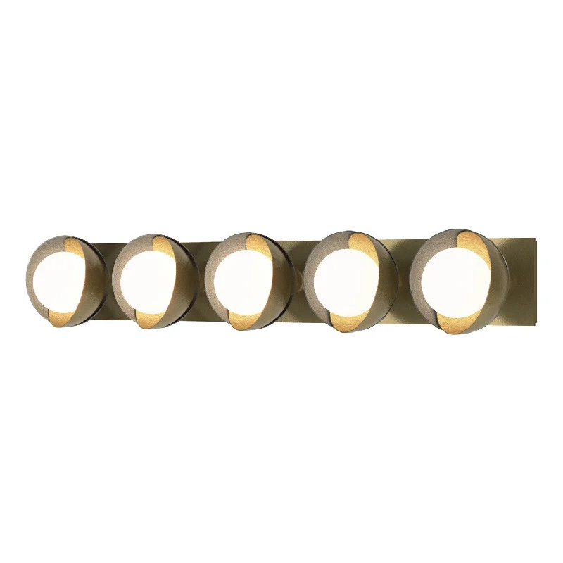 Industrial Pendant Lighting for Machine ShopsBrooklyn Five Light Bath Sconce