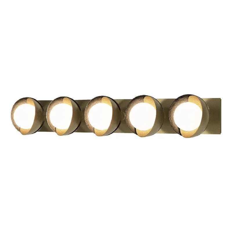 Industrial Lighting for Chemical PlantsBrooklyn Five Light Bath Sconce