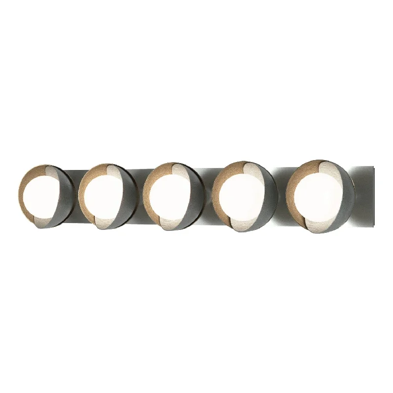 Industrial Task Lighting for Precision WorkstationsBrooklyn Five Light Bath Sconce