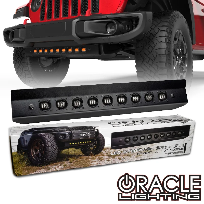 Track lighting with integrated LED driversORACLE Lighting Skid Plate with Integrated LED Emitters for Jeep Wrangler JL and Gladiator JT Track lighting with integrated LED driversORACLE Lighting Skid Plate with Integrated LED Emitters for Jeep Wrangler JL and Gladiator JT