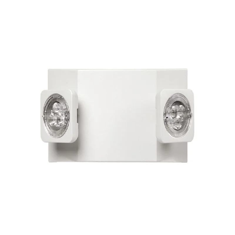 Track lighting with swivel heads for precise aimingSure Lites AP2SQLED30 Emergency Light Track lighting with swivel heads for precise aimingSure Lites AP2SQLED30 Emergency Light