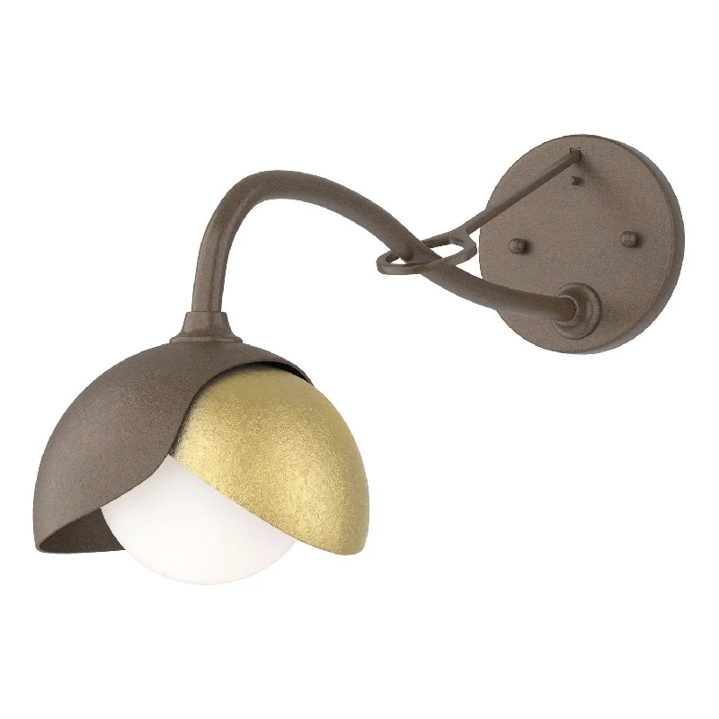 Industrial Lighting for Food Processing FactoriesBrooklyn One Light Wall Sconce