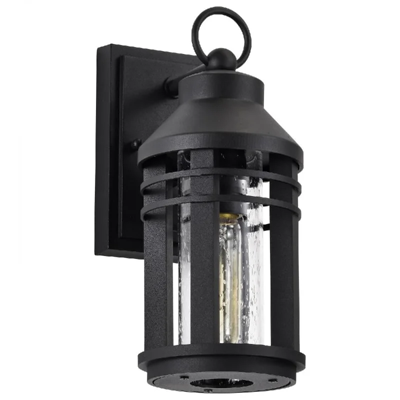 Adjustable Industrial Lighting for Flexible IlluminationWilton Outdoor Wall Light, Matte Black Finish
