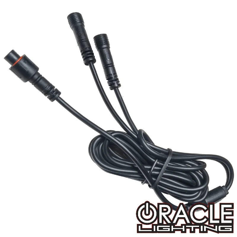 Outdoor - rated track lighting for patiosORACLE Lighting 4 Pin Y-Adapter ColorSHIFT Extension Cable (Single) Outdoor - rated track lighting for patiosORACLE Lighting 4 Pin Y-Adapter ColorSHIFT Extension Cable (Single)
