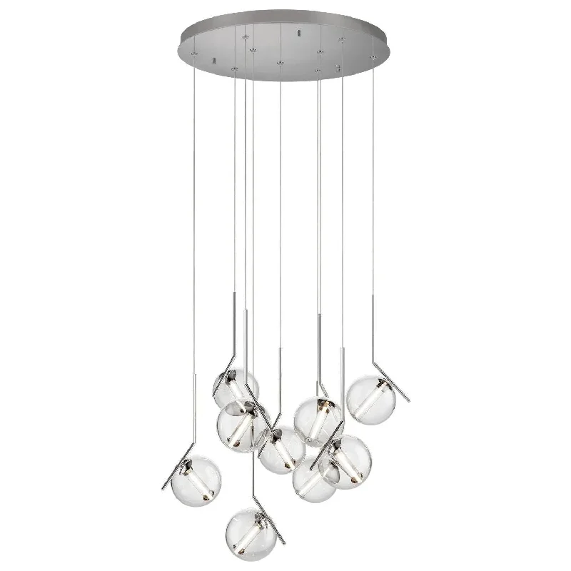 Smart track lighting with voice controlVetri LED Chandelier