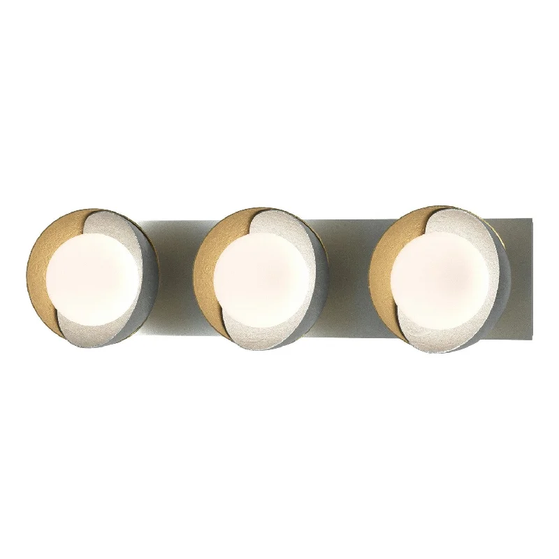 Industrial Lighting for Electronics ManufacturingBrooklyn Three Light Bath Sconce