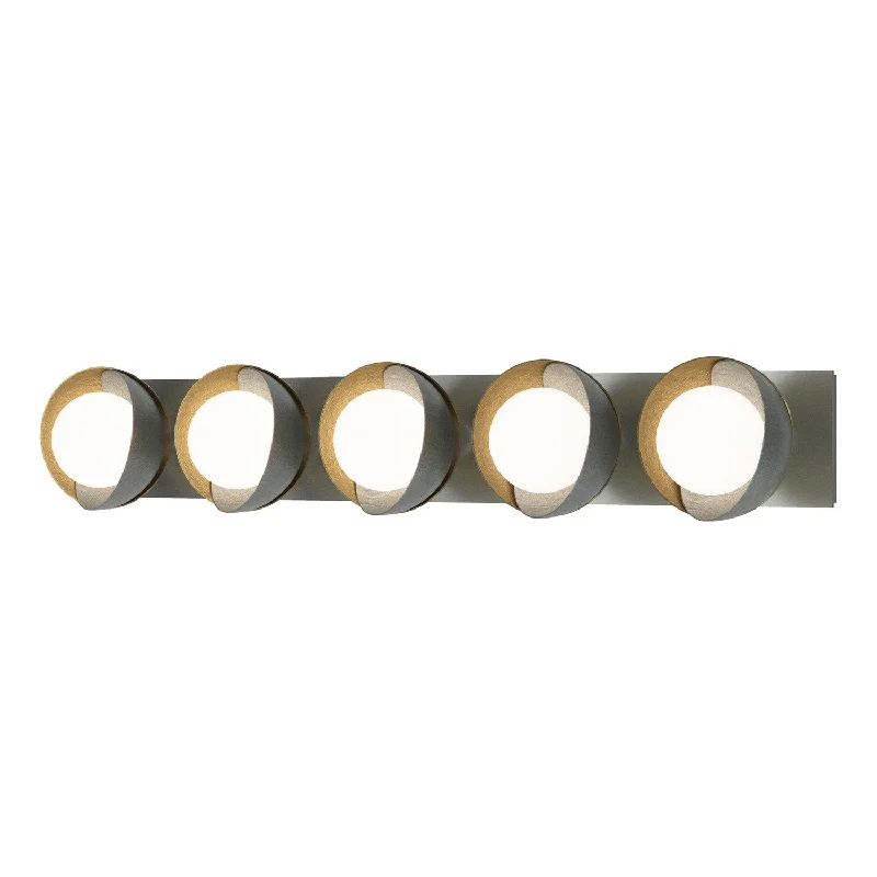 Energy - Efficient Industrial Lighting for Cost - SavingsBrooklyn Five Light Bath Sconce