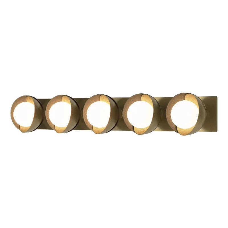 Industrial Lighting for Printing Press FacilitiesBrooklyn Five Light Bath Sconce