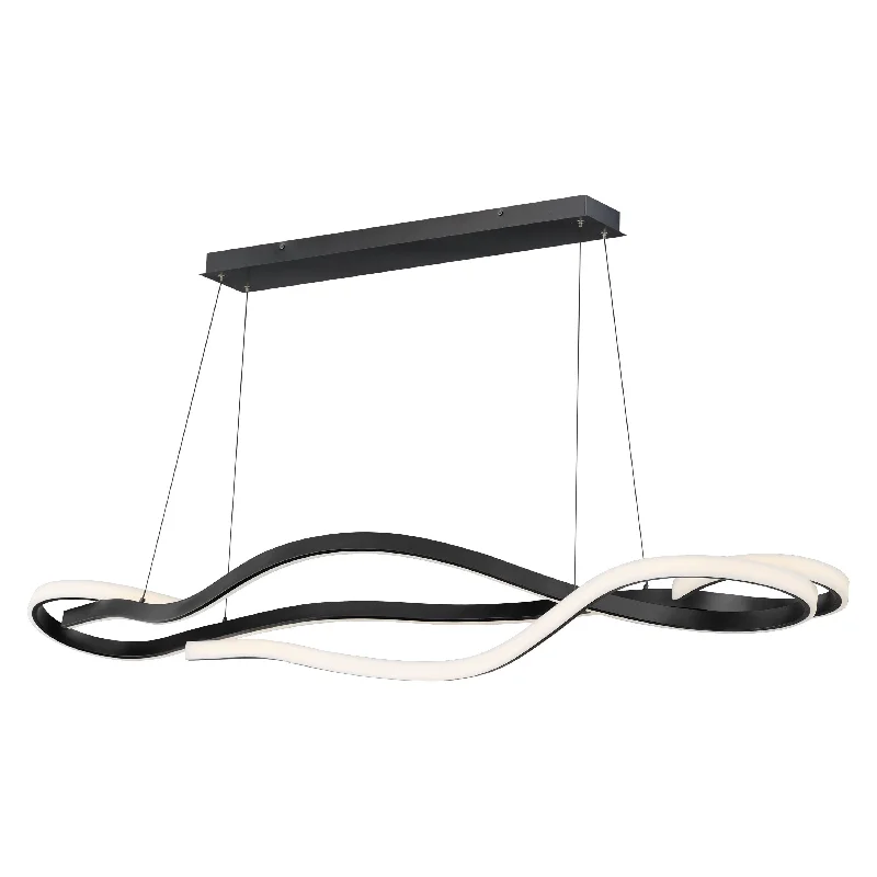Track lighting with motion - sensor capabilitiesSerpentine 60" Horizontal Pendant
