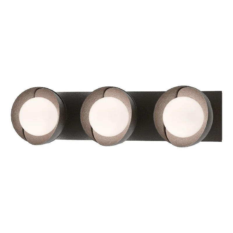 Dimmable Industrial Lighting for Ambiance ControlBrooklyn Three Light Bath Sconce