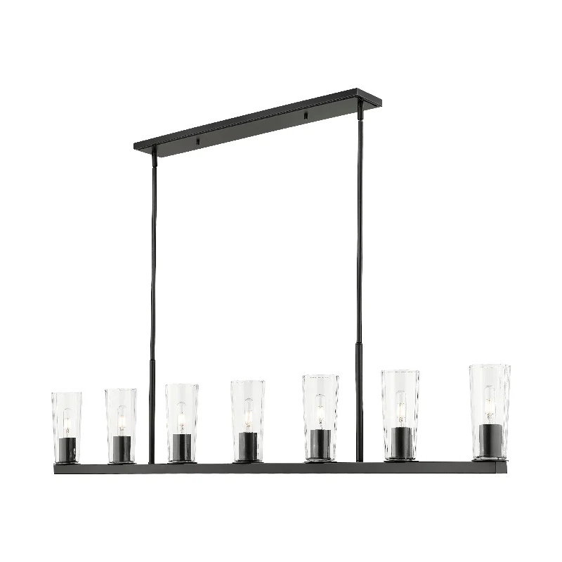 Track lighting with energy - star certificationTitus 7-Light Linear Chandelier
