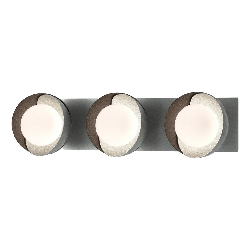Industrial Task Lighting for Precision WorkstationsBrooklyn Three Light Bath Sconce