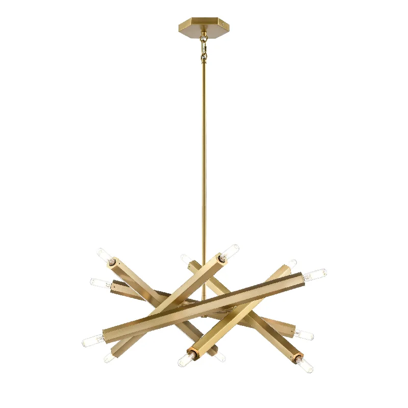 Low - voltage track lighting for safetyKestrel 12-Light Pendant