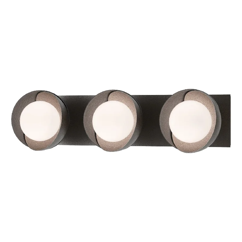Industrial Exit Sign Lighting for Quick EvacuationBrooklyn Three Light Bath Sconce