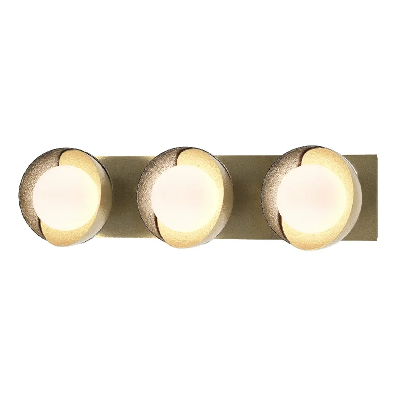 Industrial Lighting for Printing Press FacilitiesBrooklyn Three Light Bath Sconce