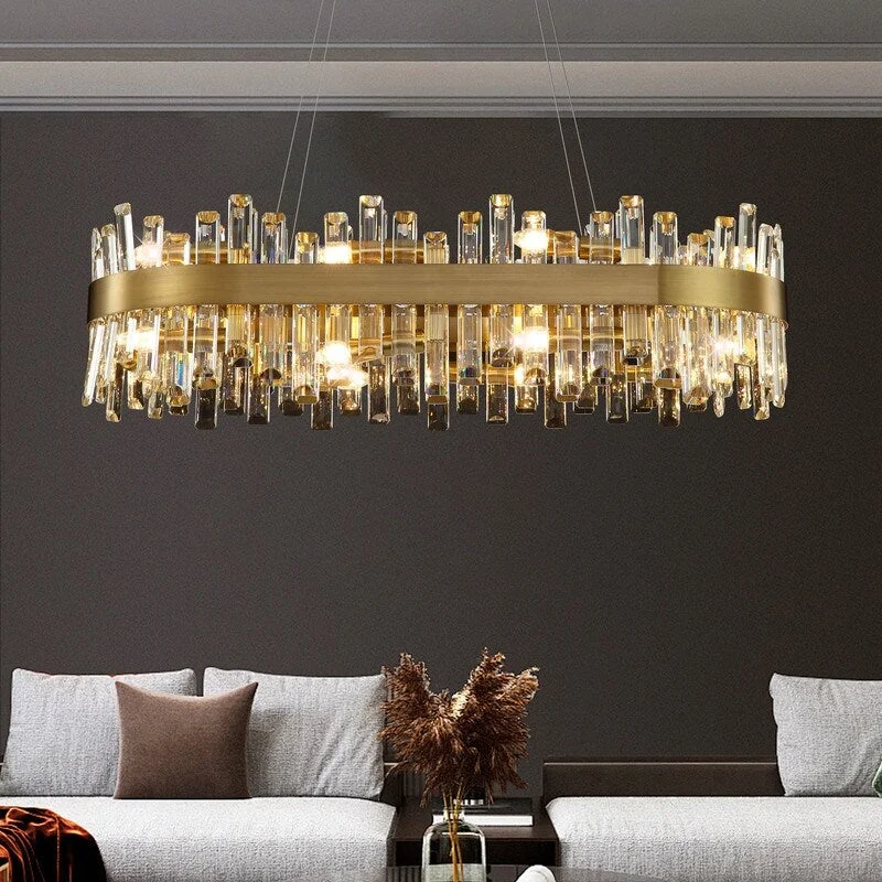 Chandeliers with Pendant Lights for a Stylish LookChandeliers with Pendant Lights for a Stylish Look36 in. Modern Crystal Chandeliers 16-Light Brass Gold Rectangular Chandelier Glam Oval Pendant Light for Dining Living Room Chandeliers with Pendant Lights for a Stylish LookChandeliers with Pendant Lights for a Stylish Look36 in. Modern Crystal Chandeliers 16-Light Brass Gold Rectangular Chandelier Glam Oval Pendant Light for Dining Living Room