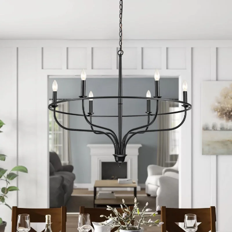 Victorian - Inspired Chandeliers with Ornate DetailsVictorian - Inspired Chandeliers with Ornate Details6-Light Modern Black Traditional Vintage Linear Candle Wagon Wheel Chandelier for Living Room/ Kitchen Island Victorian - Inspired Chandeliers with Ornate DetailsVictorian - Inspired Chandeliers with Ornate Details6-Light Modern Black Traditional Vintage Linear Candle Wagon Wheel Chandelier for Living Room/ Kitchen Island