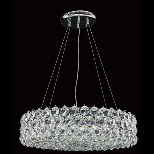 Chandeliers for Dining Rooms to Set the Mood for MealsChandeliers for Dining Rooms to Set the Mood for MealsAsfour Crystal 12Lt Chandelier in Chrome