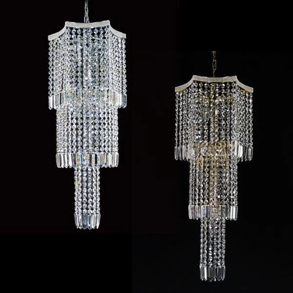 Chandeliers with Adjustable Arms for Directional LightingChandeliers with Adjustable Arms for Directional LightingAsfour Crystal 7Lt Chandelier in Chrome or Gold