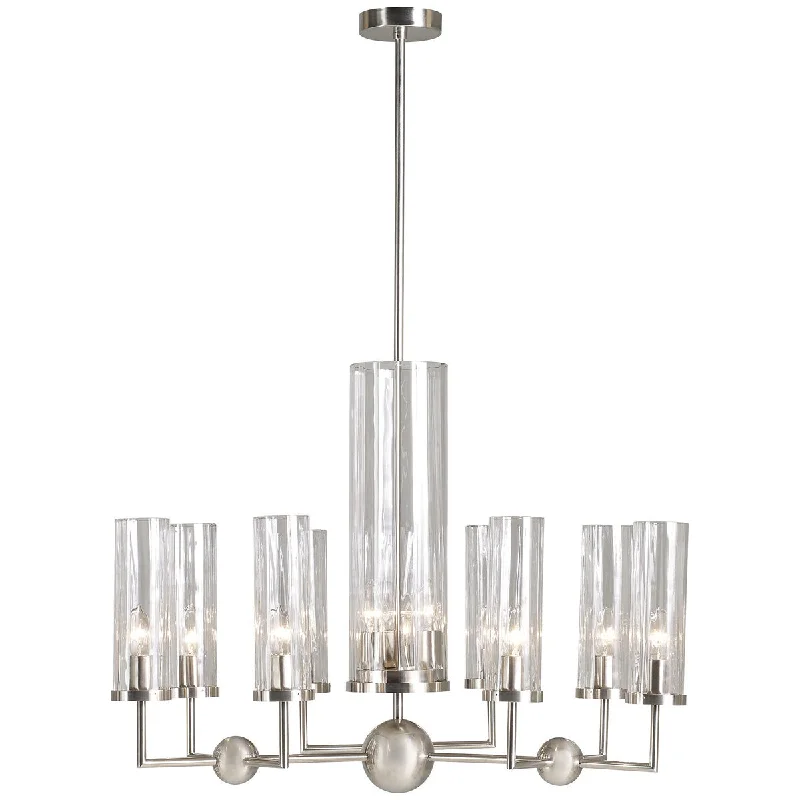 Chandeliers with Adjustable Arms for Directional LightingChandeliers with Adjustable Arms for Directional LightingBaker Furniture Sodalite Glass Chandelier BAJLD301