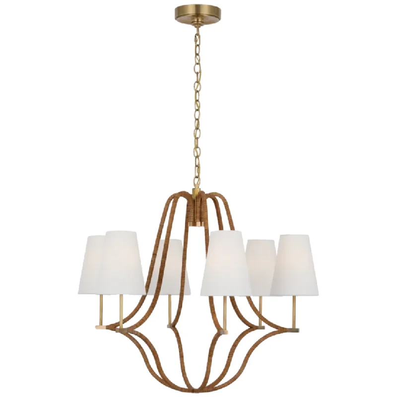 Chandeliers with Metal Frames in Bronze FinishChandeliers with Metal Frames in Bronze FinishBiscayne Wrapped Chandelier Chandeliers with Metal Frames in Bronze FinishChandeliers with Metal Frames in Bronze FinishBiscayne Wrapped Chandelier