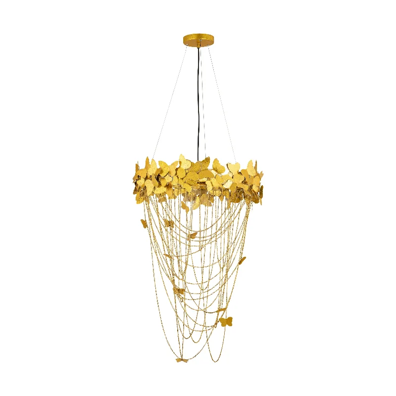 Chandeliers with Murano Glass for a High - End Artistic TouchChandeliers with Murano Glass for a High - End Artistic TouchButterfly Gold Chandelier Chandeliers with Murano Glass for a High - End Artistic TouchChandeliers with Murano Glass for a High - End Artistic TouchButterfly Gold Chandelier