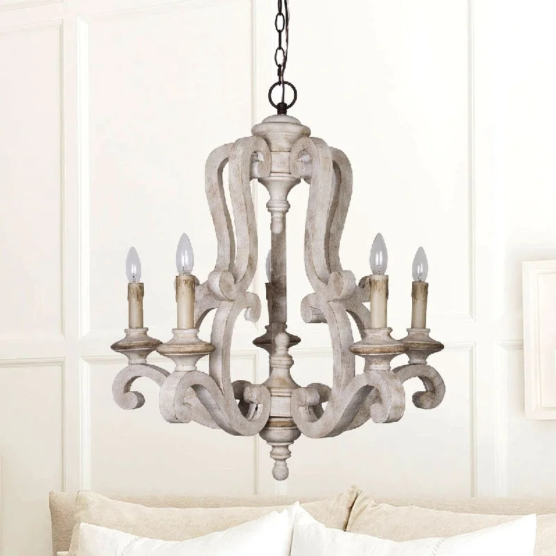 Chandeliers with Metal Frames in Bronze FinishChandeliers with Metal Frames in Bronze FinishDistressed White 5-Light Wood Candle Chandelier Chandeliers with Metal Frames in Bronze FinishChandeliers with Metal Frames in Bronze FinishDistressed White 5-Light Wood Candle Chandelier