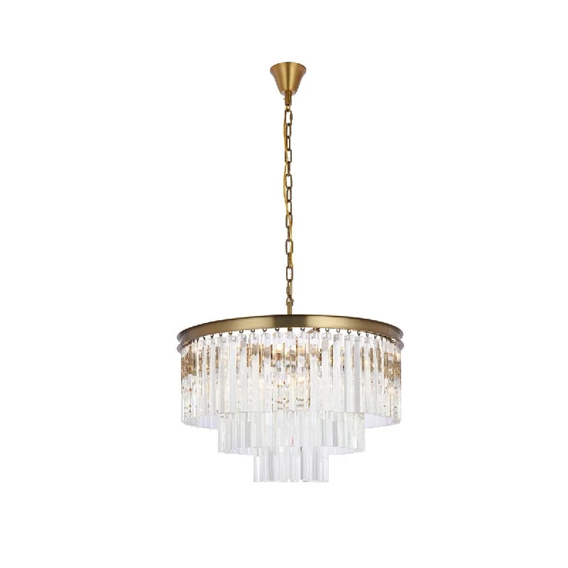 Chandeliers for Dining Rooms to Set the Mood for MealsChandeliers for Dining Rooms to Set the Mood for MealsElegant Sydney 1201D26SG/RC Chandelier Light - Satin Gold Chandeliers for Dining Rooms to Set the Mood for MealsChandeliers for Dining Rooms to Set the Mood for MealsElegant Sydney 1201D26SG/RC Chandelier Light - Satin Gold