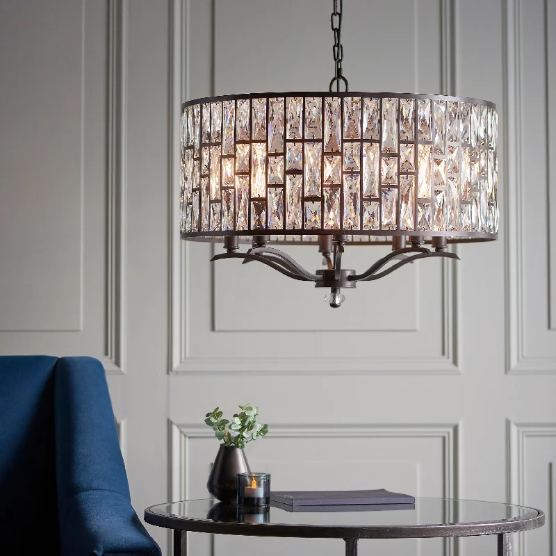 Chandeliers with Metal Frames in Copper FinishChandeliers with Metal Frames in Copper FinishEndon Belle Dark Bronze 8lt Chandelier Chandeliers with Metal Frames in Copper FinishChandeliers with Metal Frames in Copper FinishEndon Belle Dark Bronze 8lt Chandelier