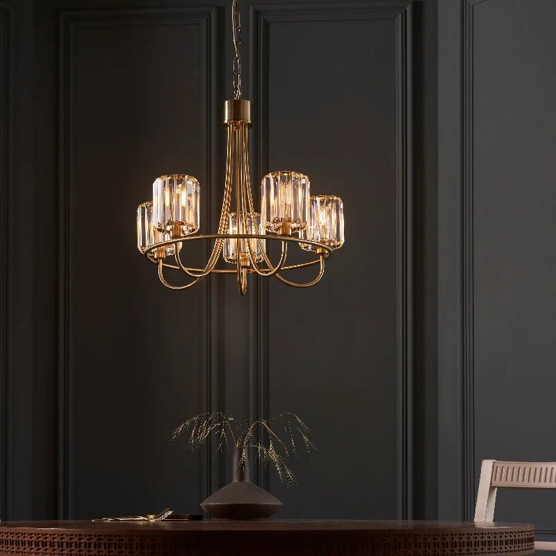 Industrial Iron Chandeliers for Loft - Inspired SpacesIndustrial Iron Chandeliers for Loft - Inspired SpacesEndon Berenice 5lt Chandelier Antique Brass Industrial Iron Chandeliers for Loft - Inspired SpacesIndustrial Iron Chandeliers for Loft - Inspired SpacesEndon Berenice 5lt Chandelier Antique Brass