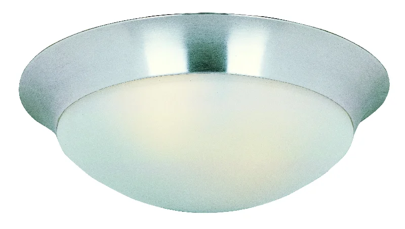 Chandeliers with Metal Frames in Bronze FinishChandeliers with Metal Frames in Bronze FinishEssentials 3-Light Flush Mount Satin Nickel - C157-5852FTSN