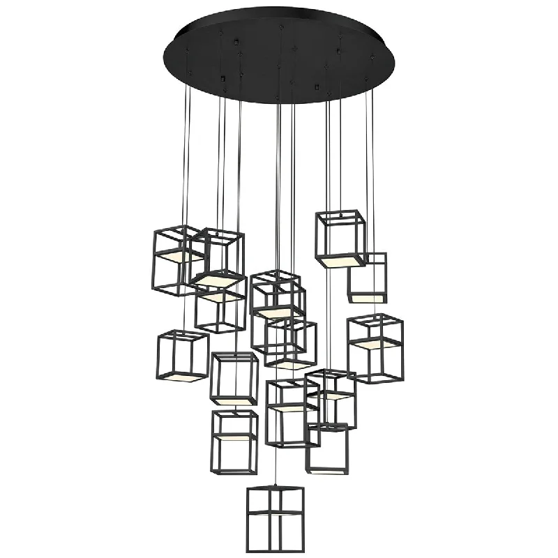 Chandeliers with Metal Frames in Copper FinishChandeliers with Metal Frames in Copper FinishEurofase Ferro 16-Light LED Chandelier Chandeliers with Metal Frames in Copper FinishChandeliers with Metal Frames in Copper FinishEurofase Ferro 16-Light LED Chandelier