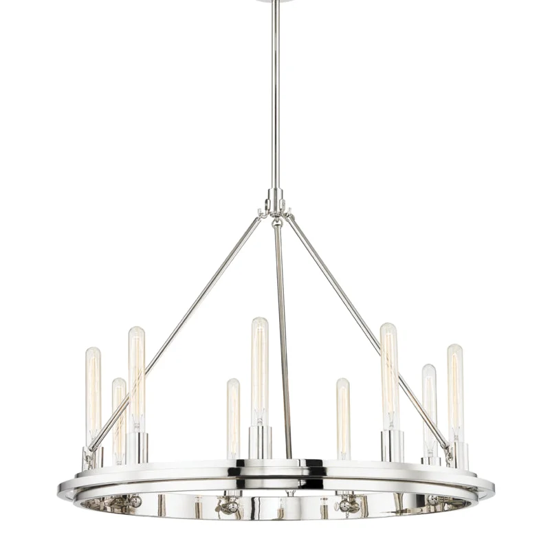 Chandeliers with Metal Frames in Silver FinishChandeliers with Metal Frames in Silver FinishChambers Pendant Chandeliers with Metal Frames in Silver FinishChandeliers with Metal Frames in Silver FinishChambers Pendant
