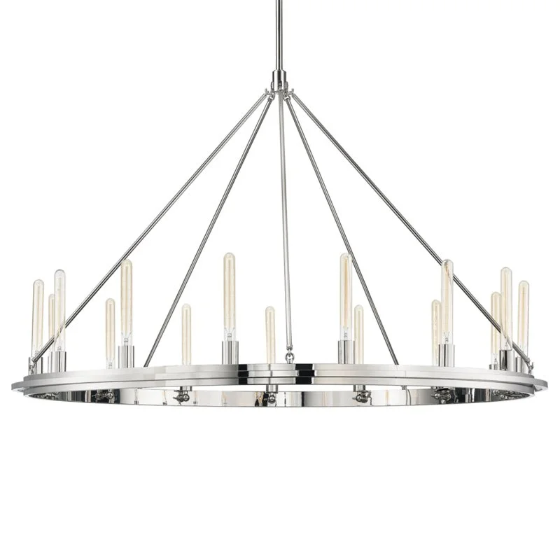 Chandeliers with Metal Frames in Black FinishChandeliers with Metal Frames in Black FinishChambers Pendant Chandeliers with Metal Frames in Black FinishChandeliers with Metal Frames in Black FinishChambers Pendant