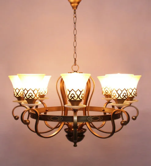 Chandeliers with Dimmable Lights for Ambiance ControlChandeliers with Dimmable Lights for Ambiance ControlChenille 8-Lamp Chandelier