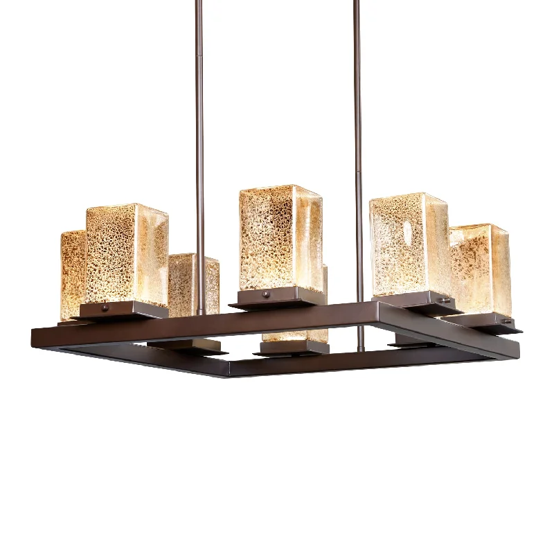 Chandeliers with Colored Glass for a Splash of ColorChandeliers with Colored Glass for a Splash of ColorJustice Designs Fusion FSN-7519W-MROR-DBRZ Chandelier Light - Dark Bronze Chandeliers with Colored Glass for a Splash of ColorChandeliers with Colored Glass for a Splash of ColorJustice Designs Fusion FSN-7519W-MROR-DBRZ Chandelier Light - Dark Bronze