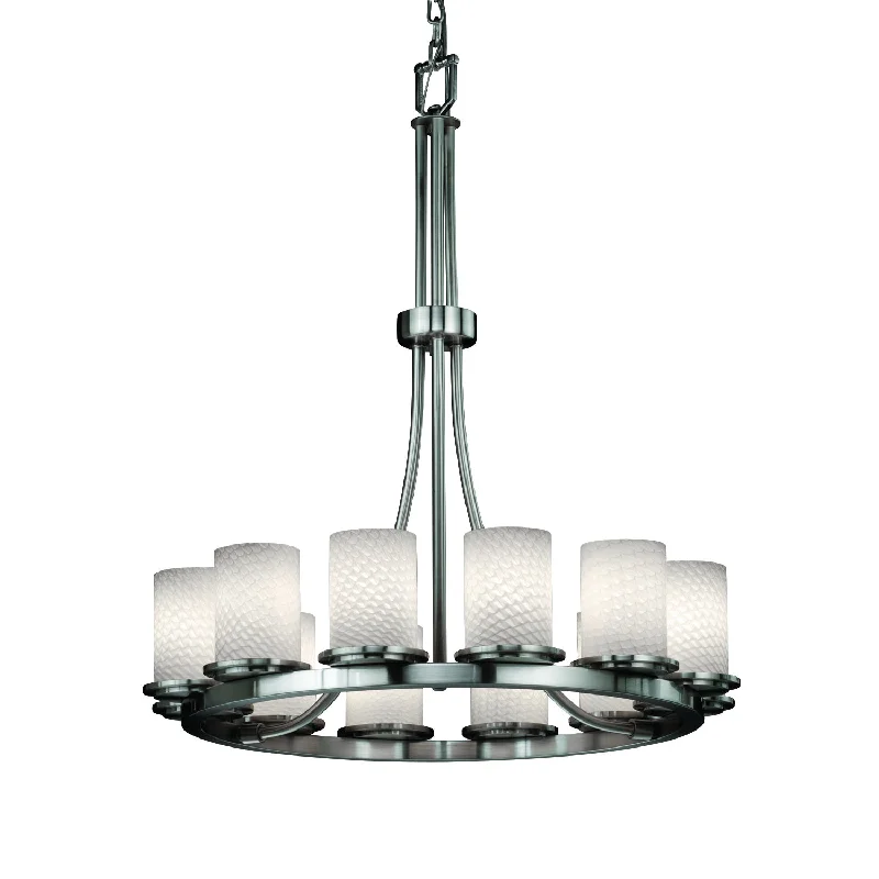 Chandeliers for Living Rooms to Create a Focal PointChandeliers for Living Rooms to Create a Focal PointJustice Designs Fusion FSN-8763-10-WEVE-NCKL Chandelier Light - Brushed Nickel Chandeliers for Living Rooms to Create a Focal PointChandeliers for Living Rooms to Create a Focal PointJustice Designs Fusion FSN-8763-10-WEVE-NCKL Chandelier Light - Brushed Nickel