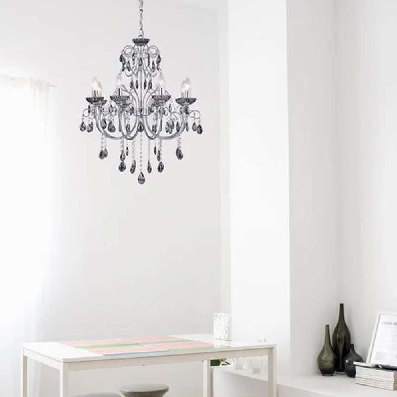 Chandeliers with Metal Frames in Copper FinishChandeliers with Metal Frames in Copper FinishMelanie Luxury Metal and Crystal Chandelier Light - Chrome / Smoke, 8 Lights, PL0152 Chandeliers with Metal Frames in Copper FinishChandeliers with Metal Frames in Copper FinishMelanie Luxury Metal and Crystal Chandelier Light - Chrome / Smoke, 8 Lights, PL0152