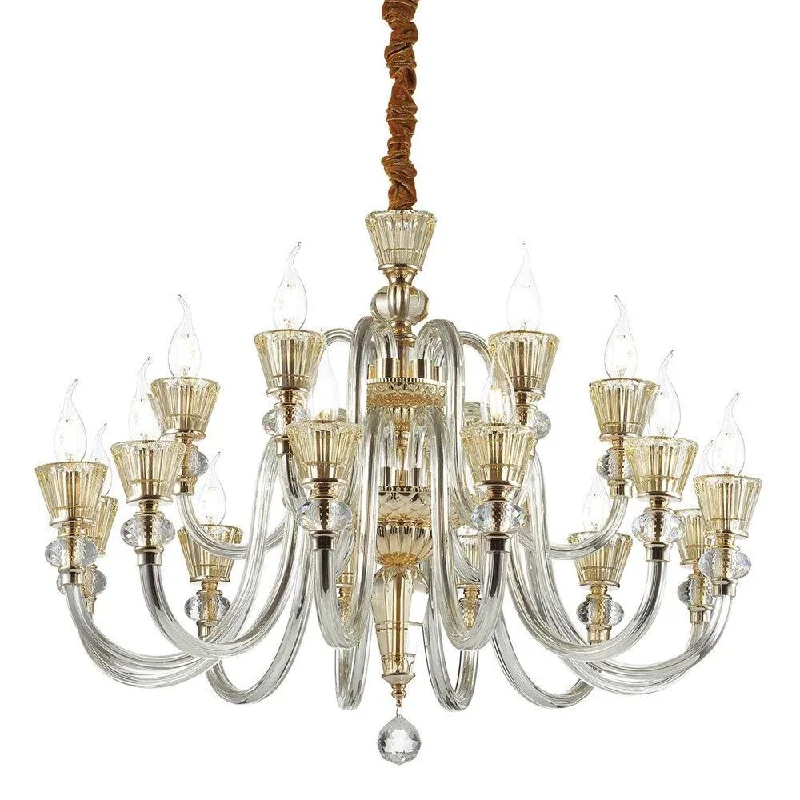 Chandeliers with Metal Frames in Black FinishChandeliers with Metal Frames in Black FinishStrauss 18Lt Chandelier in Gold Chandeliers with Metal Frames in Black FinishChandeliers with Metal Frames in Black FinishStrauss 18Lt Chandelier in Gold