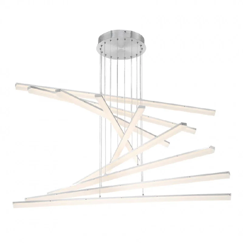 Mini Chandeliers for Adding Charm to Small SpacesMini Chandeliers for Adding Charm to Small SpacesWAC Stack PD-29809-AL Chandelier Light - Brushed Aluminum