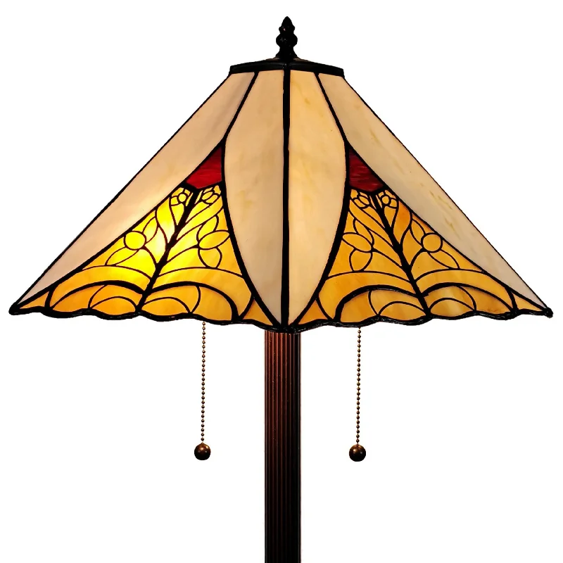 Bohemian Inspired Floor Lamp for Eclectic Home DecorBohemian Inspired Floor Lamp for Eclectic Home DecorAmora Lighting AM259FL18B Tiffany Style Mission Floor Lamp 63" High Bohemian Inspired Floor Lamp for Eclectic Home DecorBohemian Inspired Floor Lamp for Eclectic Home DecorAmora Lighting AM259FL18B Tiffany Style Mission Floor Lamp 63" High