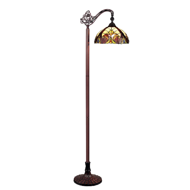 Modern Minimalist Floor Lamp for Contemporary Living RoomsModern Minimalist Floor Lamp for Contemporary Living RoomsChloe Lighting Adia Tiffany-Style Dark Bronze 1- Floor Lamp 11" Shade