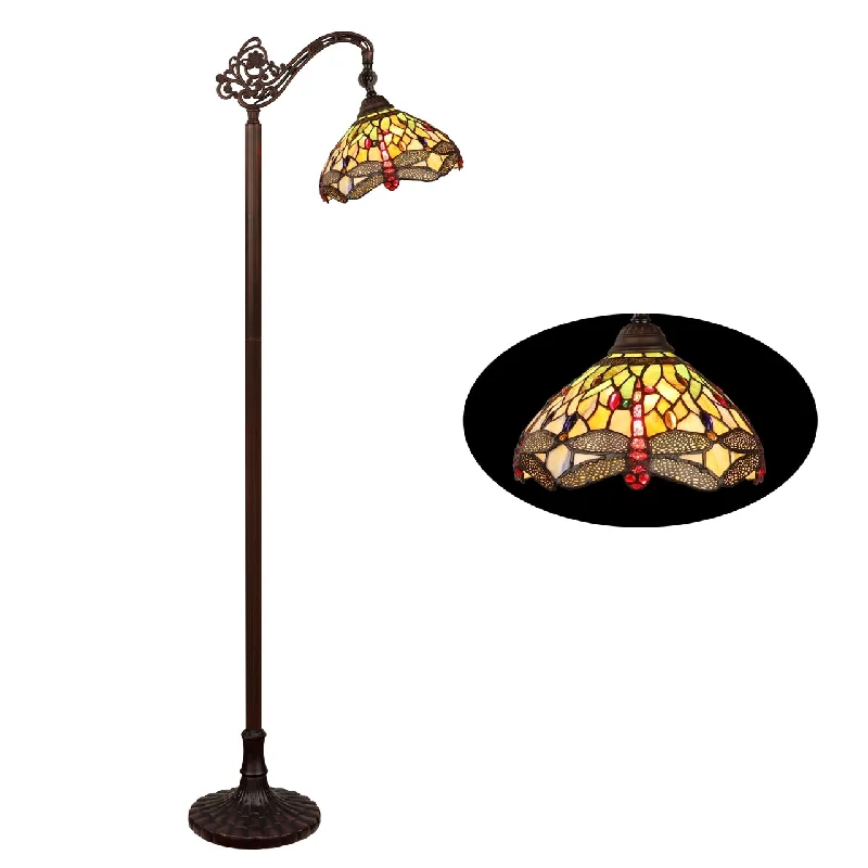 Fabric Floor Lamp with a Linen Shade for a Relaxed AestheticFabric Floor Lamp with a Linen Shade for a Relaxed AestheticChloe Lighting Anisoptera Purity 1 Light Reading Floor Lamp 11"