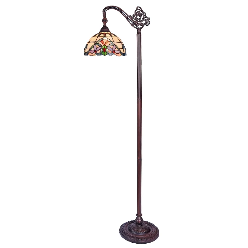 Industrial Style Floor Lamp with Exposed Bulbs for Loft ApartmentsIndustrial Style Floor Lamp with Exposed Bulbs for Loft ApartmentsChloe Lighting CH33313VI11-RF1 Cooper Tiffany-Style 1 Light Reading Floor Lamp 11`` Wide Industrial Style Floor Lamp with Exposed Bulbs for Loft ApartmentsIndustrial Style Floor Lamp with Exposed Bulbs for Loft ApartmentsChloe Lighting CH33313VI11-RF1 Cooper Tiffany-Style 1 Light Reading Floor Lamp 11`` Wide