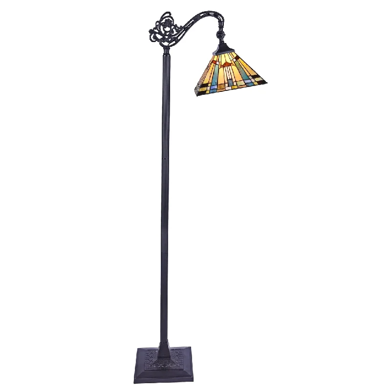 Modern Minimalist Floor Lamp for Contemporary Living RoomsModern Minimalist Floor Lamp for Contemporary Living RoomsChloe Lighting CH33293MS11-RF1 Kinsey Tiffany-Style 1 Light Reading Floor Lamp 11`` Wide