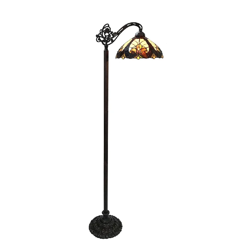 Victorian Style Floor Lamp for Traditional and Elegant InteriorsVictorian Style Floor Lamp for Traditional and Elegant InteriorsChloe Lighting CH18780VI13-RF1 Liaison Tiffany-Style 1 Light Victorian Reading Floor Lamp 13`` Shade